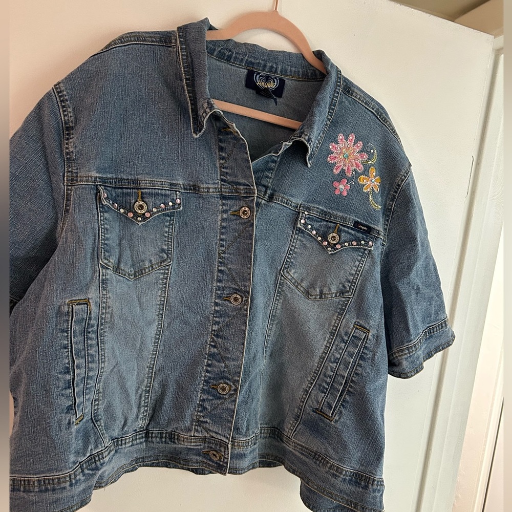 Vintage Angels Denim Button Up